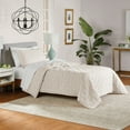 thumbnail image 5 of Mainstays Twin/Twin XL Comforter Set, Super Soft & Embroidered, 2-Piece, Cream, 5 of 10