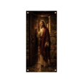 thumbnail image 2 of Religious Christmas Door Cover,70"X35" Jesus Themed Banner Backdrop for Home Church Farmhouse Indoor Outdoor Holiday Party Decor, 2 of 6