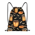 thumbnail image 1 of Fotbe Bee and Honey Bolsa Mochila con Cordón Estampada, Bolsa de Gimnasio Deportiva, Bolsa Cinch, Bolsa con Cordón para Hombres y Mujeres-Medium, 1 of 6