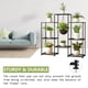 thumbnail image 3 of Soporte de metal para plantas interior exterior estante escalonado múltiples plantas 4 niveles 8 macetas jardín soporte flores, 3 of 8