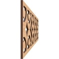thumbnail image 3 of Ekena Millwork 46 3/4"W x 10"H x 3/8"T Keene Fretwork Moulding, Hickory, 3 of 13