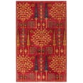 thumbnail image 2 of SAFAVIEH Heritage Kynaston Floral Wool Area Rug, Red/Multi, 5' x 8', 2 of 7