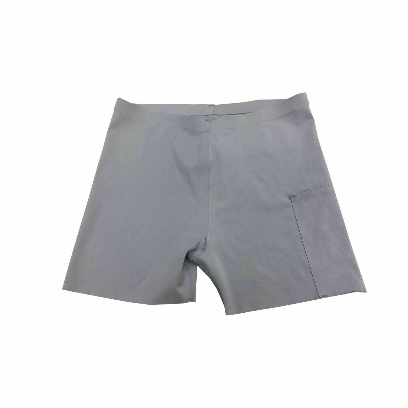 Womens Athletic Mini Dress Built in Shorts Sleeveless Tennis Workout Summer Crewneck Mini Romper Sleeveless Dress with Pockets (Grey,D)