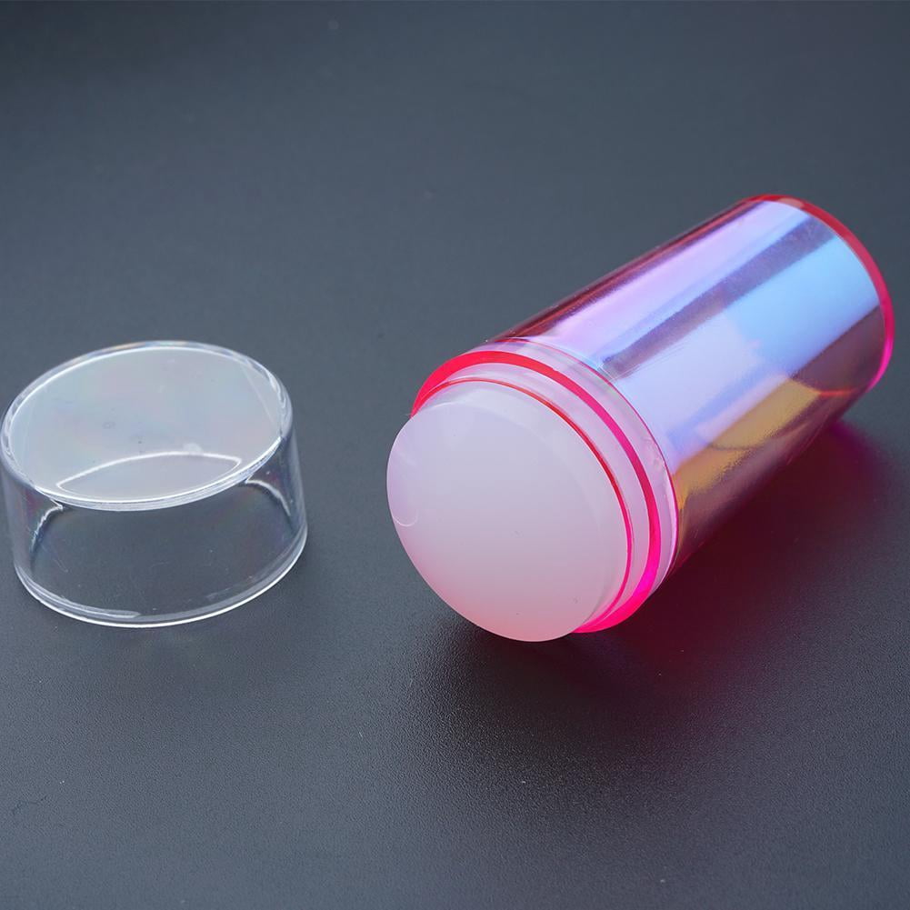 Colorful Silicone Head Nail Stamp DIY To Print Patterns And Create Nail Art Printing Gel Polish Tools H4H4