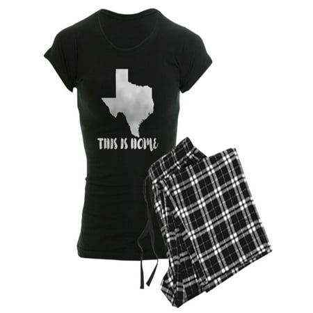 

CafePress - Texas This Is Home - Women s Dark Pajamas