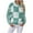 Green, variant on Womens Sweaters Fall Cable Knit Checkered Oversized Sweater Tops Thermal Long Sleeve Pullovers Crew Neck Clothes Mint Green XL