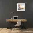 thumbnail image 3 of Mauviel, Laurence 12x12 White Modern Wood Framed Museum Art Print Titled - Helios, 3 of 4