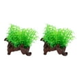 thumbnail image 2 of Fish  Artificial Plants Decorations, Aquarium  Imitation Plants Durable PE Beautiful Green  For Office, 2 of 8