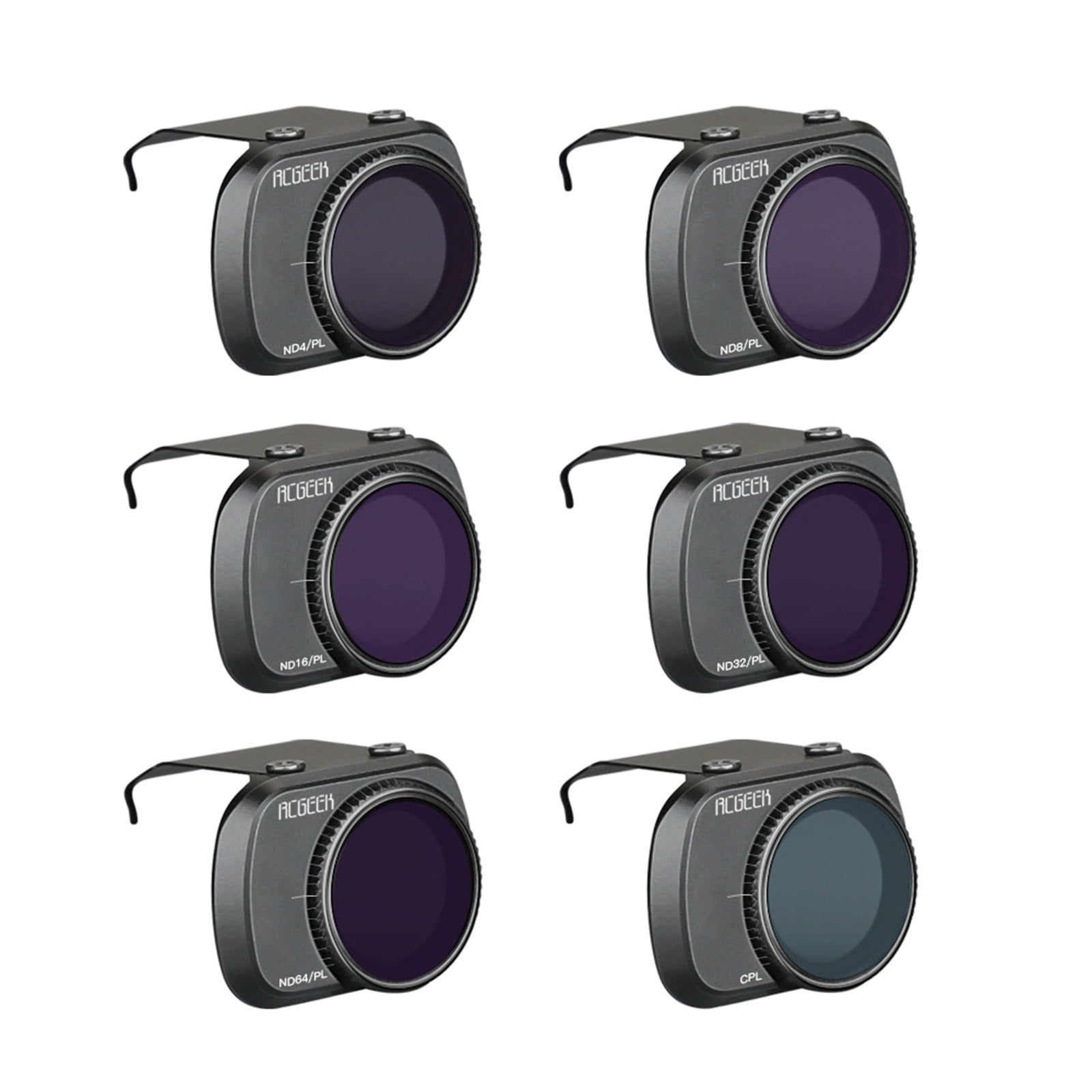 ND-PL（4+8+16+32+64 +CPL Adjustable Alloy Camera Lens Filter For DJI MAVIC Mini 2 