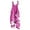 Hot Pink, variant on Floral Jumpsuits for Women Linen Loose Casual Summer Rompers Boho Rompers Wide Leg Bib Overall with Pockets Plus Size Overalls for Women Gray S