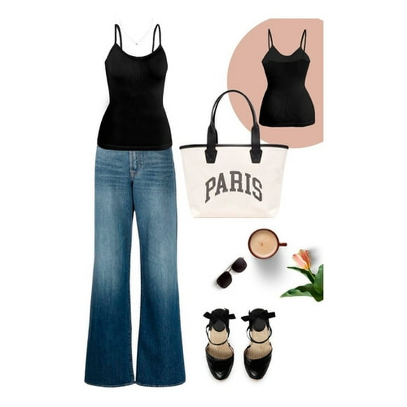 Pack 4 Blusas De Tirante Microfibra Fresca Basicos De Mujer LOLE Blusa