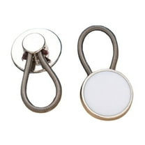 xaoyunyn Adjustable Pant Waistband Extender Button for Comfort 24 Elastic Buttons in Various Styles Easy No Sew Solution for Tight Jeans,Collars Shirts