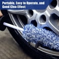 thumbnail image 4 of 17" Car Wheel Cleaning Brush - Rims Tire Seat Engine Wash Detailing Tool with 43cm Length & Gasket - for Auto Detailing Enthusiasts, 4 of 7