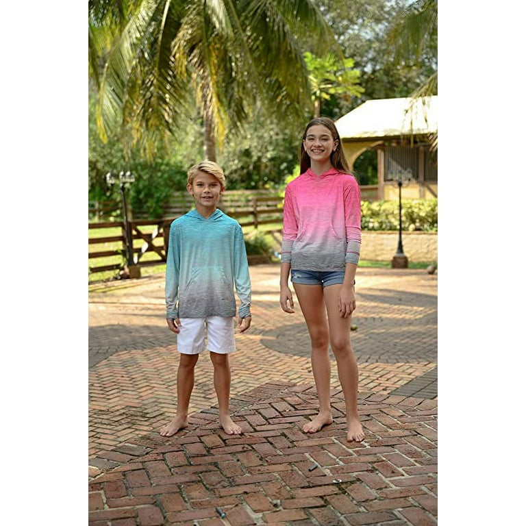 InGear UV Protection Clothing for Boys Hoodies Lightweight Cute Clothes for Girls shirts Unisex Sun Shirt Sun Block kids pool clothing