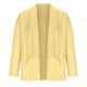 thumbnail image 2 of Chaquetas de traje de Negocios para mujer Frente abierto Manga larga Trabajo de negocios Chaquetas de traje informal Cárdigan ligero con cuello con muescas,blazer moda（Amarillo， M), 2 of 5
