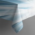 thumbnail image 5 of 60x60in(152x152cm) Square Tablecloth, Waterproof Polyester Table Cover, Wrinkle Resistant & Washable Fabric for Dining, Kitchen, Picnic, Abstract Geometry Print, 5 of 6