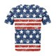 thumbnail image 5 of Fiudx Ofertas y Liquidaciones Tops de Talla Grande para Mujer, Blusa Informal Holgada de Manga Corta de Verano, 5 of 6