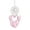 A-Pink, variant on Steadline Moon Phase Dreamcatcher Romantic Valentine's Day Decor for Home with LED Light Feature Unique Hanging Ornament Gift for Couples Anniversary
