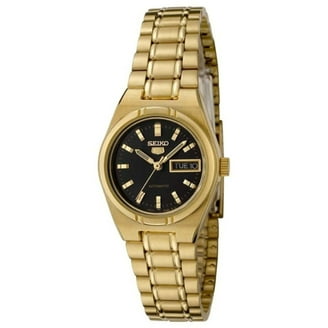 Seiko Essentials Series Women's Gold Plated Stainless Steel Quartz