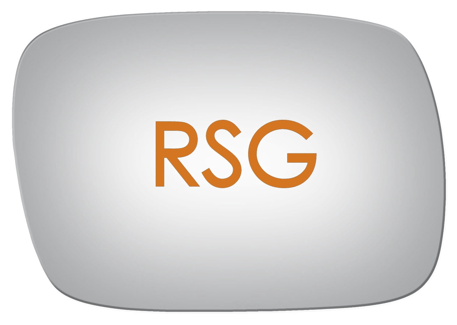 Burco Side View Mirror Replacement Glass with Motor Mount Plate - Clear Glass - 3604RSG