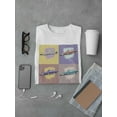 thumbnail image 3 of Pop Art Low Rider T-Shirt Men -Image by Shutterstock, Male Medium, 3 of 4