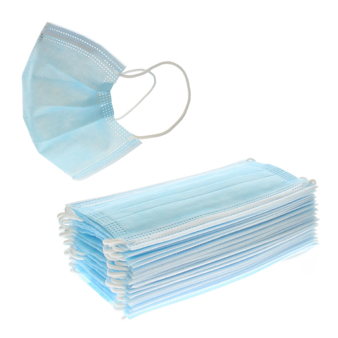 Dr.ProtekT 3-Ply Disposable Face Masks (Pack Of 50)
