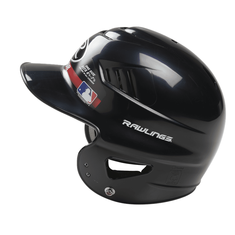 Rawlings Vapor Molded OSFM Baseball Helmet, Black - Walmart.com