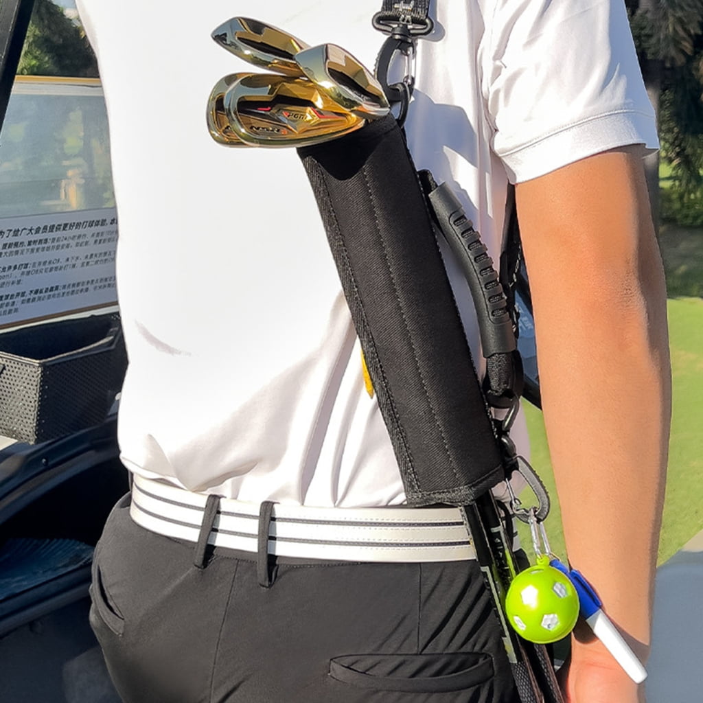 Golfs Travel Bag with Adjustable Shoulder Strap Portable Golfs Club Carrying Bag Travel Carriers Belt Golfs Backpack