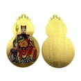 thumbnail image 1 of 2 Tarjetas de Bendición Yinane Tai Sui 2025 Tarjetas Doradas Con Impresión Liviana Calabaza Regalos Año Nuevo Multicolor, 1 of 8