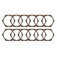 thumbnail image 3 of Utopia Alley Shower Hooks - Shower Curtain Rings for Bathroom - Rust Proof Shower Curtain Hooks for Shower Curtain or Liner - Set of 12, Oil Rubbed Bronze, 3 of 10