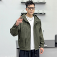 thumbnail image 2 of Eversidus Men's Hooded Zip Up Jacket, Casual Long Sleeve Outerwear with Pockets, Olive Green, 2 of 2