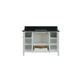 thumbnail image 4 of Bathroom Vanity Base - Traditional White Finish - 48 Inch, 4 of 10