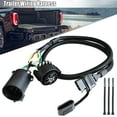 thumbnail image 6 of AUTOXBERT 7 Pin to 4 Pin Trailer Wiring Harness Standard 7 Way Plug Tailgate Light Adapter, 6 of 7