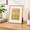 Champagne Gold-8x10-1, variant on Carbon Black A2 1-Pack Metal Picture Frame with Tempered Glass