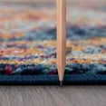 thumbnail image 2 of Tayse Diamond Area Rug DIA1900 Traditional Blue Bulbs Vines 2' 2" x 7' 3" Rectangle, 2 of 2