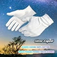 Gloves Legend Large 10 Pair 100 Cotton White Parade Formal Dress Gloves