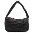 thumbnail image 1 of Bolso mano para mujer acolchado gran capacidad PU ​​axila elegante ir al trabajo un hombro, 1 of 9