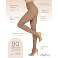 thumbnail image 3 of MeMoi FirmFit Warm Control Top Tights - Womens - Female, M-L, Sunfair, 3 of 12