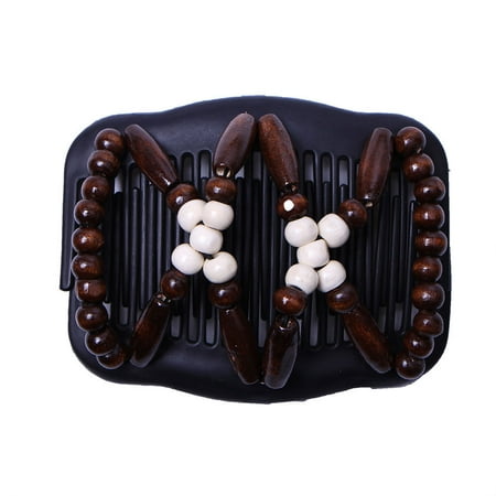 Tuscom Women Thick Hair clip combs Vintage Double Clips Waterproof Hair Slide hair accessories for bun hair Bun Maker Easy Updo Doesn't slide out of your