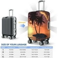 thumbnail image 2 of Sunset Coconut Palm Tree Beach Travel Luggage Suitcase COVER, Washable Suitcase COVERS Elastic, XL - Fits 29-32 inch luggage (No Suitcase), 2 of 6