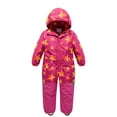 thumbnail image 2 of MUXiin Girls Snow Wear Insulated Ski Suit Thermal Winter Snowsuit Windproof Softshell Overalls For Outdoor Activities(11-12 Years,Pink), 2 of 4
