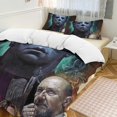 thumbnail image 6 of Michael Myers Halloween 3 Pcs Bed Sheets Set Breathable Duvet Cover with 2 Pillow Sham Soft All Seasons Bedding Set 102"x90", 6 of 8