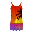 thumbnail image 3 of WILLBEST Vestidos Casuales Vestido De Verano Para Mujer, Estampado, Plisado, Sin Mangas, Con Tirantes, Para Playa, Resort Y Ocio 2305, 3 of 3