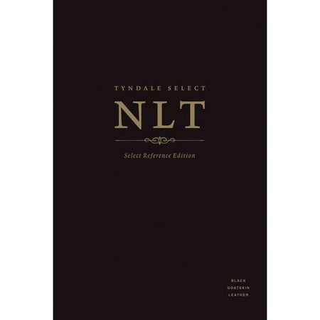 Holy Bible: Tyndale Select New Living Translation, Black Goatskin, Select Reference Edition
