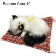thumbnail image 1 of Simulation Mini Cat High Simulation Breathable Birthday Gifts Cloth Pad Plush Cats for Kids, 1 of 8