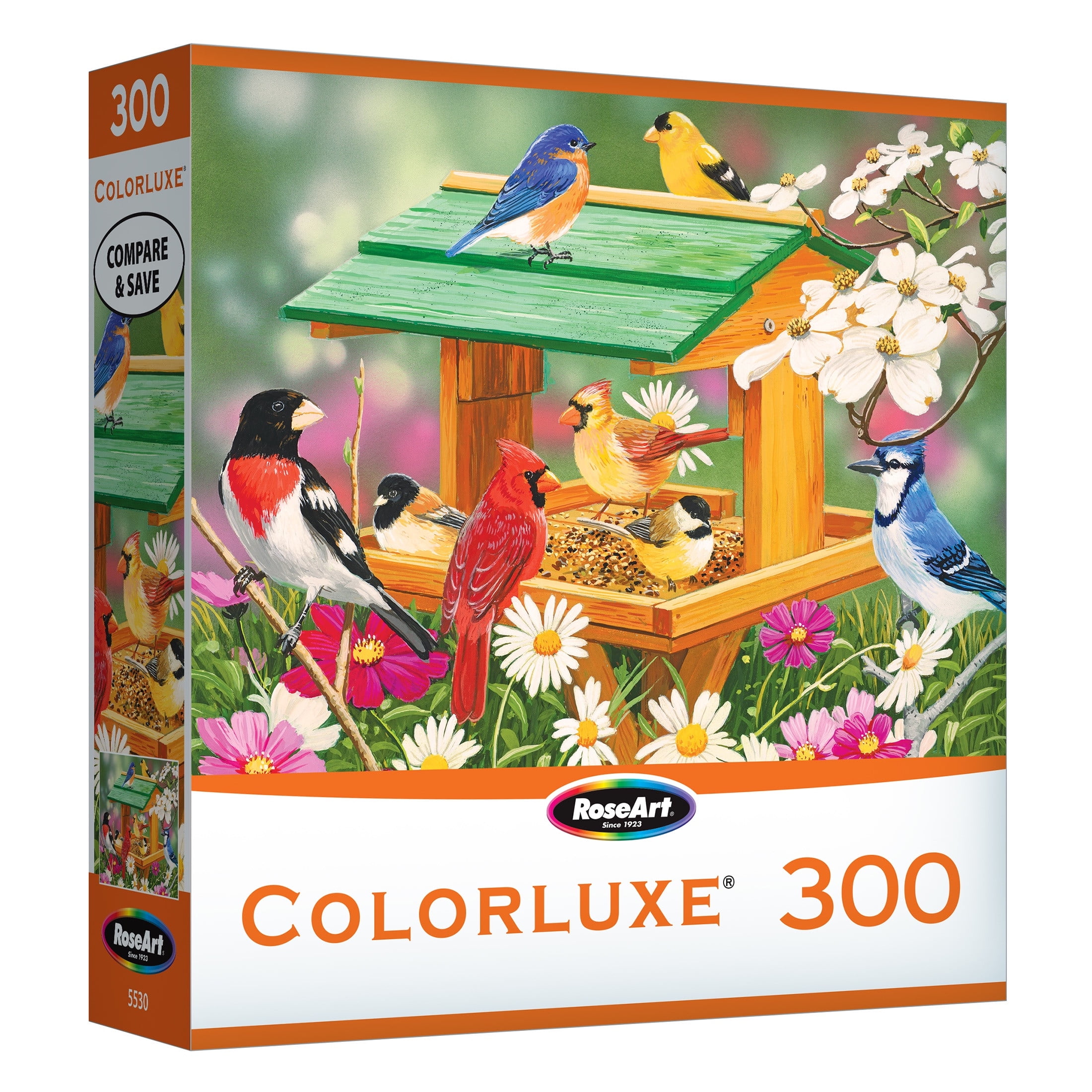 ColorLuxe 300pc Backyard Birds Spring Feast