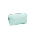 thumbnail image 1 of Bolsas de cosméticos for mujer, bolsa de cosméticos Seersucker, neceser de viaje, bolsa de maquillaje a rayas, organizador estético, bolsa de almacenamiento, 1 of 6