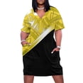 thumbnail image 1 of Terran-tee Vestido largo de bolsillo suelto para mujer vestidos africanos para mujer vestido de dama de honor, 1 of 6