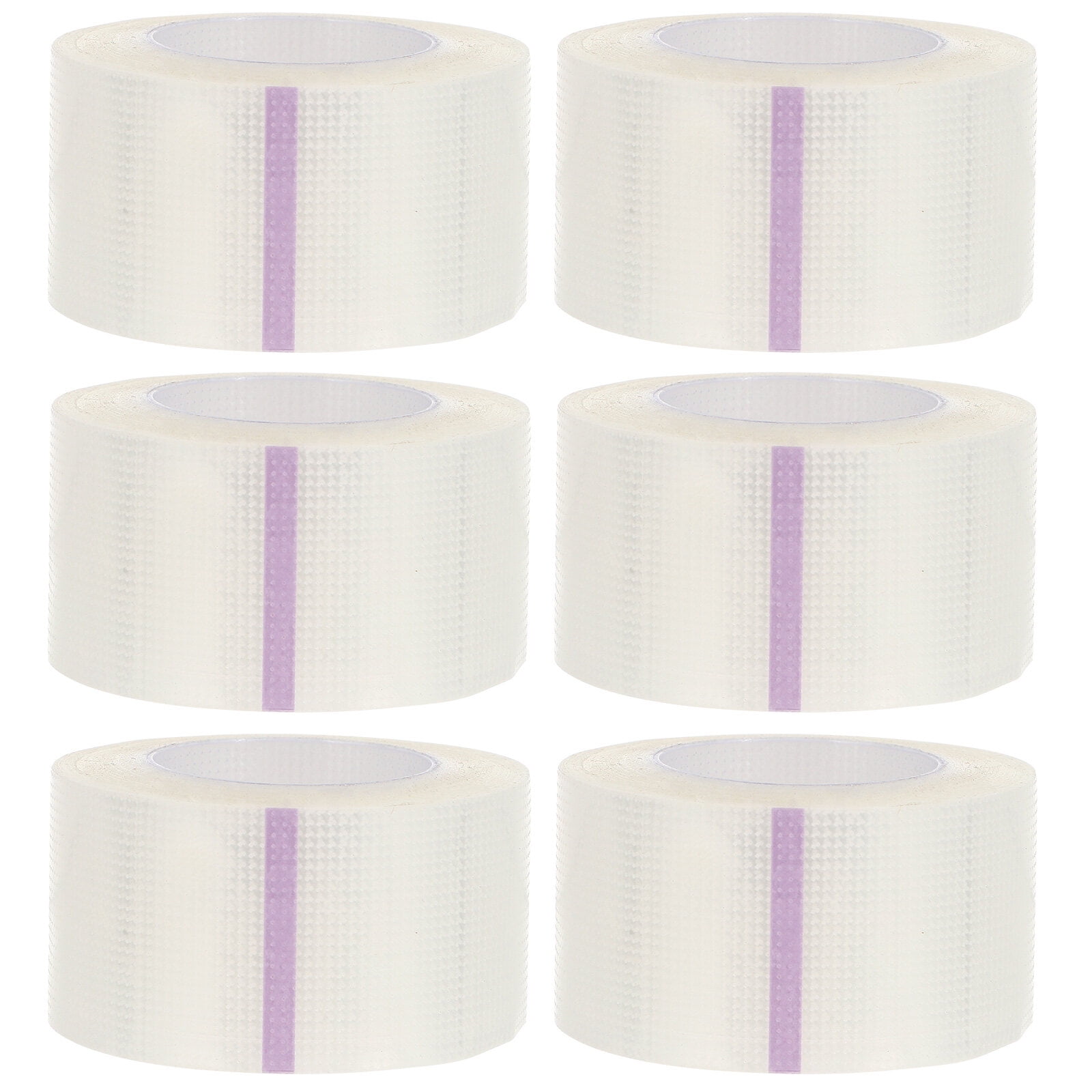 Healifty 6 Rolls Medical Tape Pressure Sensitive Skin Tape Clear Surgical  Tape PE Microporous First Aid Tape