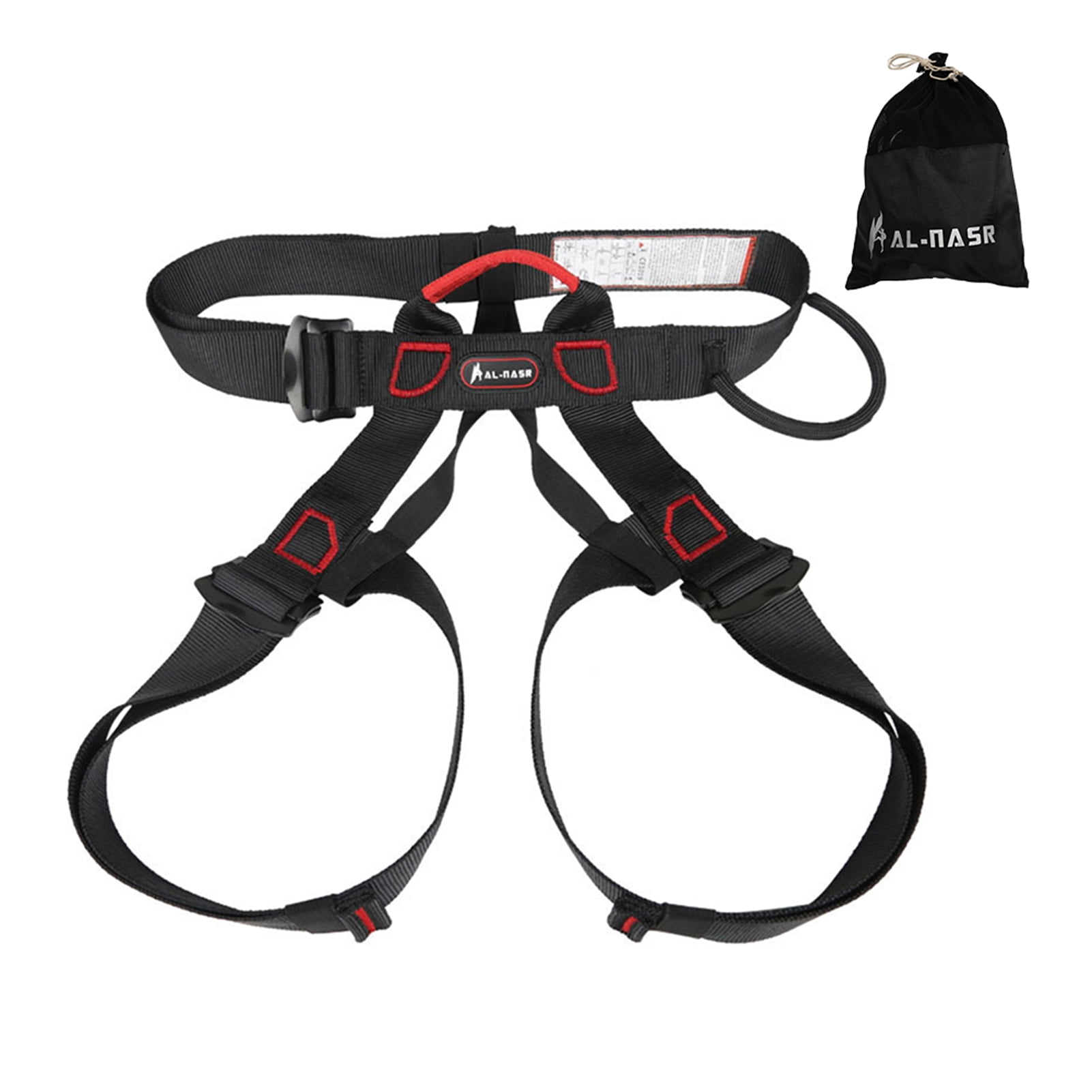 Thicken Strong Seat Belt Climbing Harness Body Guide Rock Rappelling Equipment 